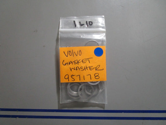 *NEW OEM* (LOT OF 10) 0810 Volvo Penta Gasket Washer 957178