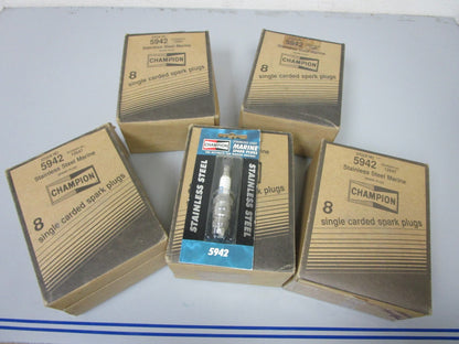 *NEW OEM* (LOT OF 40) 0720 Champion Spark Plug 5942
