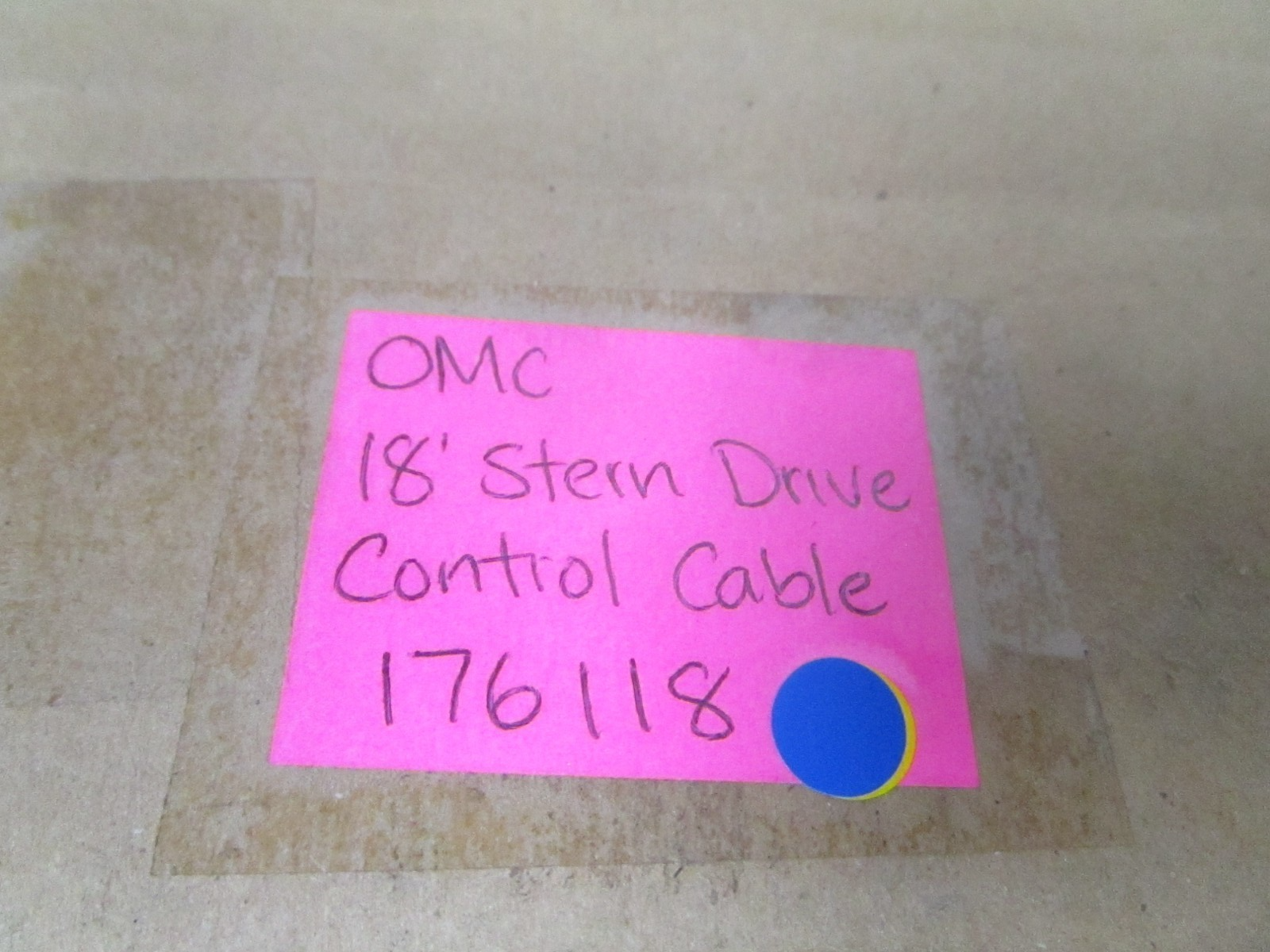 *NEW OEM* 0720 OMC Johnson Evinrude 18' Stern Drive Control Cable 176118 0176118