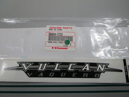 NEW OEM 56054-1723 Kawasaki Fuel Tank Mark 0810