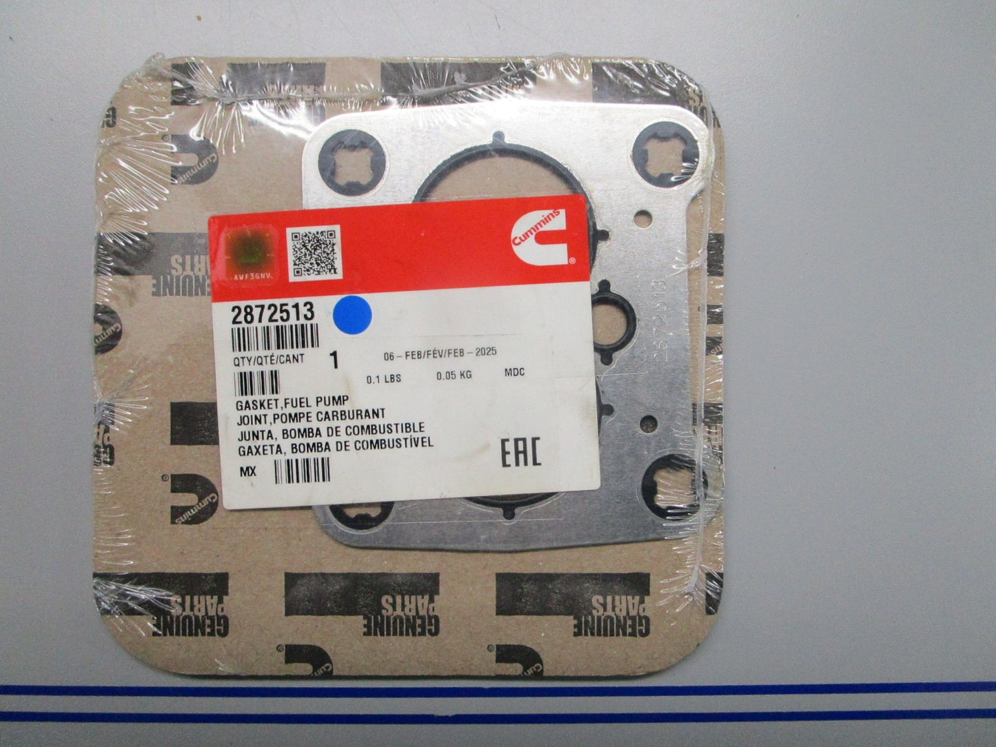 *NEW OEM* 0810 Cummins Fuel Pump Gasket 2872513