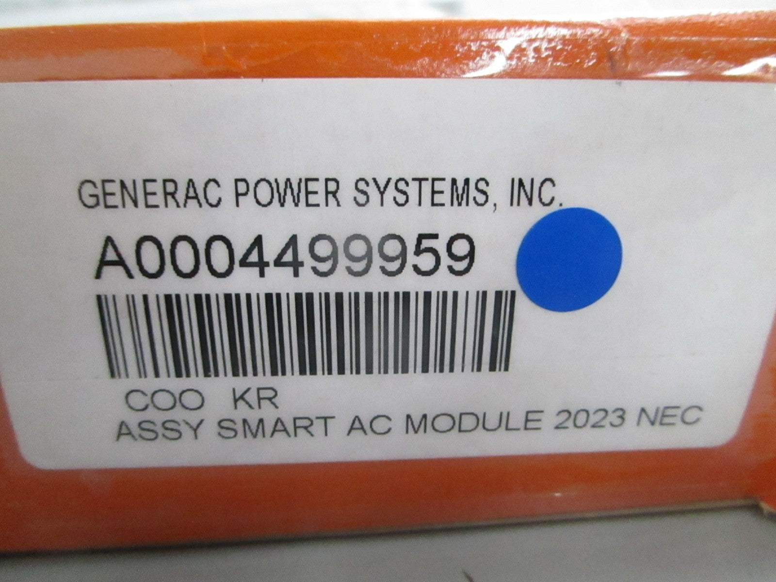 *NEW OEM* 0820 Generac Smart AC Module Assy A0004499959