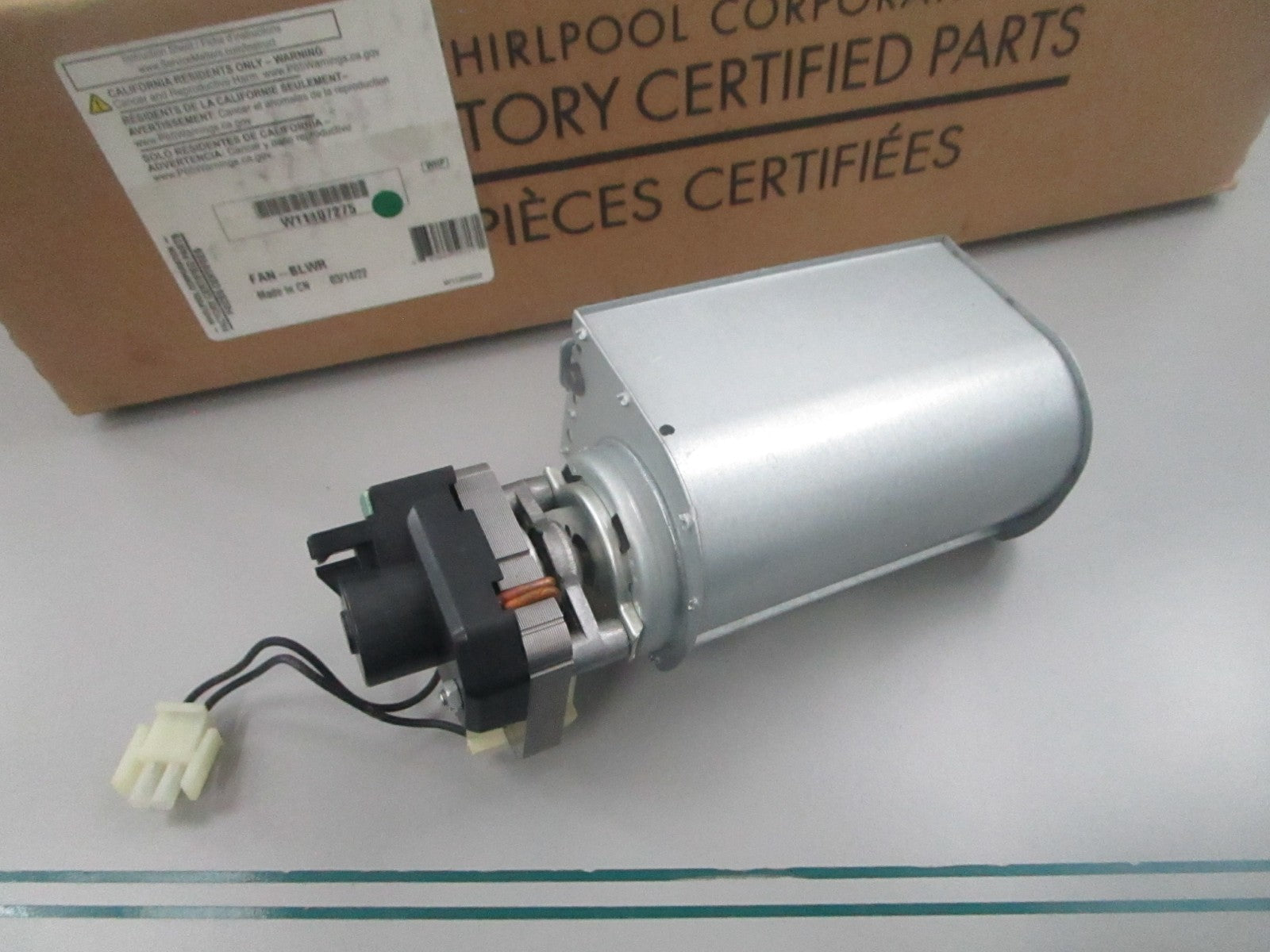 Whirlpool NEW OEM Range Control Panel Cooling Fan W11107275 0810