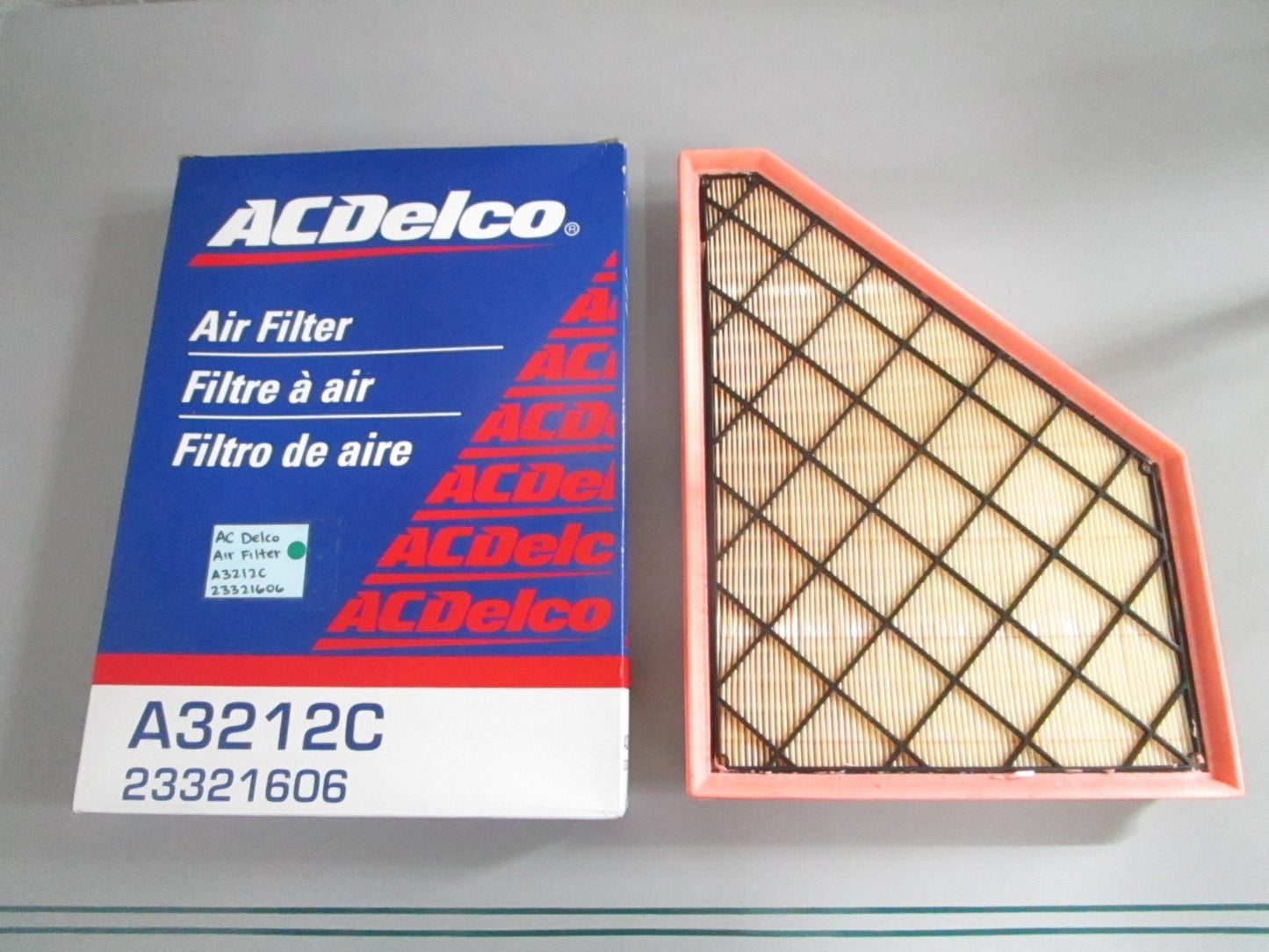 NEW OEM A3212C 23321606 AC Delco Air Filter 0820