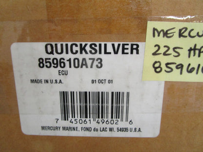*NEW OEM* 0820 Mercury Quicksilver DFI 225HP ECU 859610 85910A73