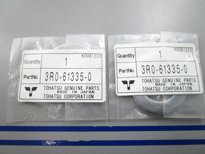 NEW OEM (LOT OF 2) 3R0-61335-0 3R0613350 Tohatsu Upper Lock Plate 0810