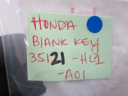 *NEW OEM* 0810 Honda Blank Key 35121-HL1-A01