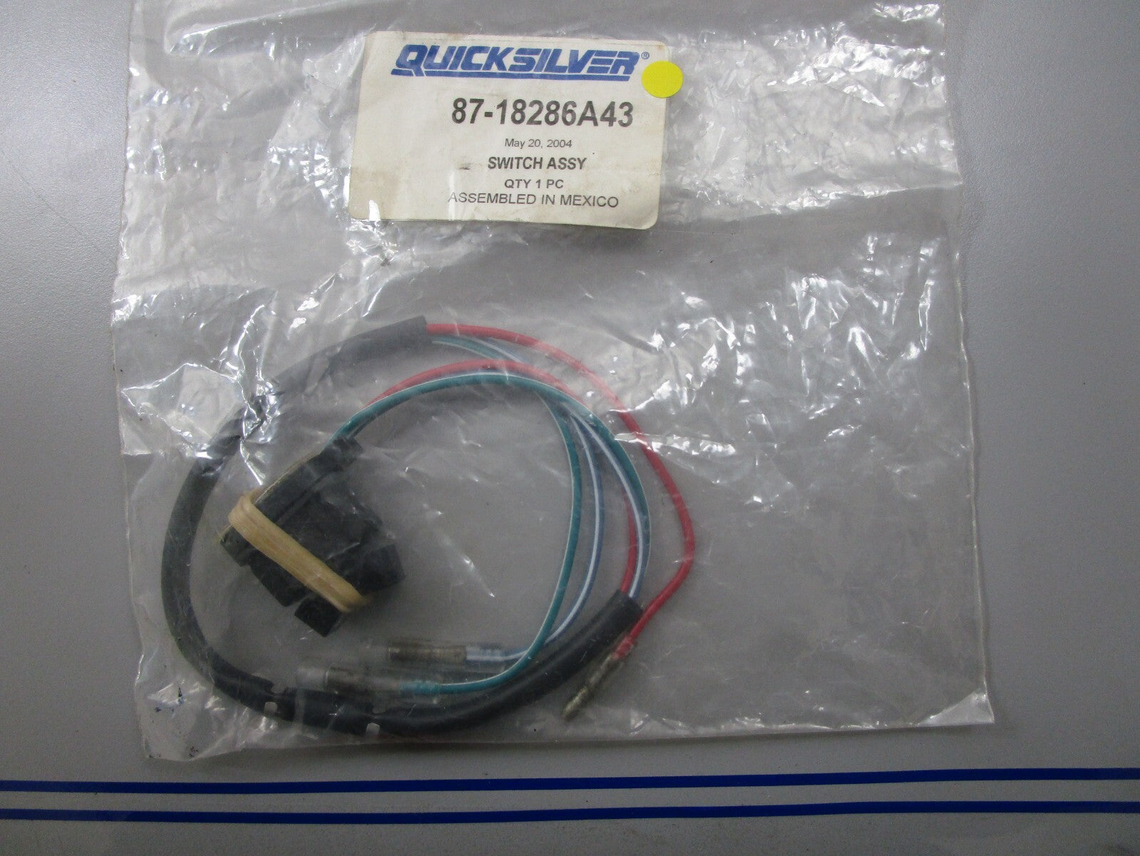 *NEW OEM* 0810 Mercury Quicksilver Trim Tilt Switch 87-18286A43