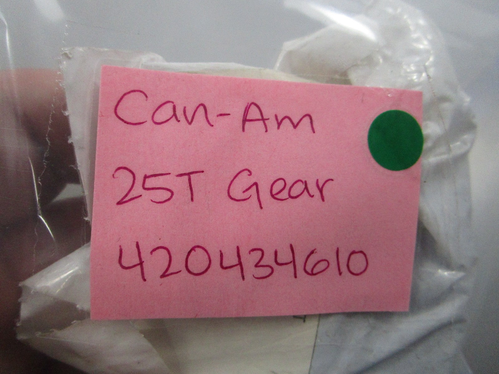 NEW OEM 420434610 Can-Am 25T Gear 0810