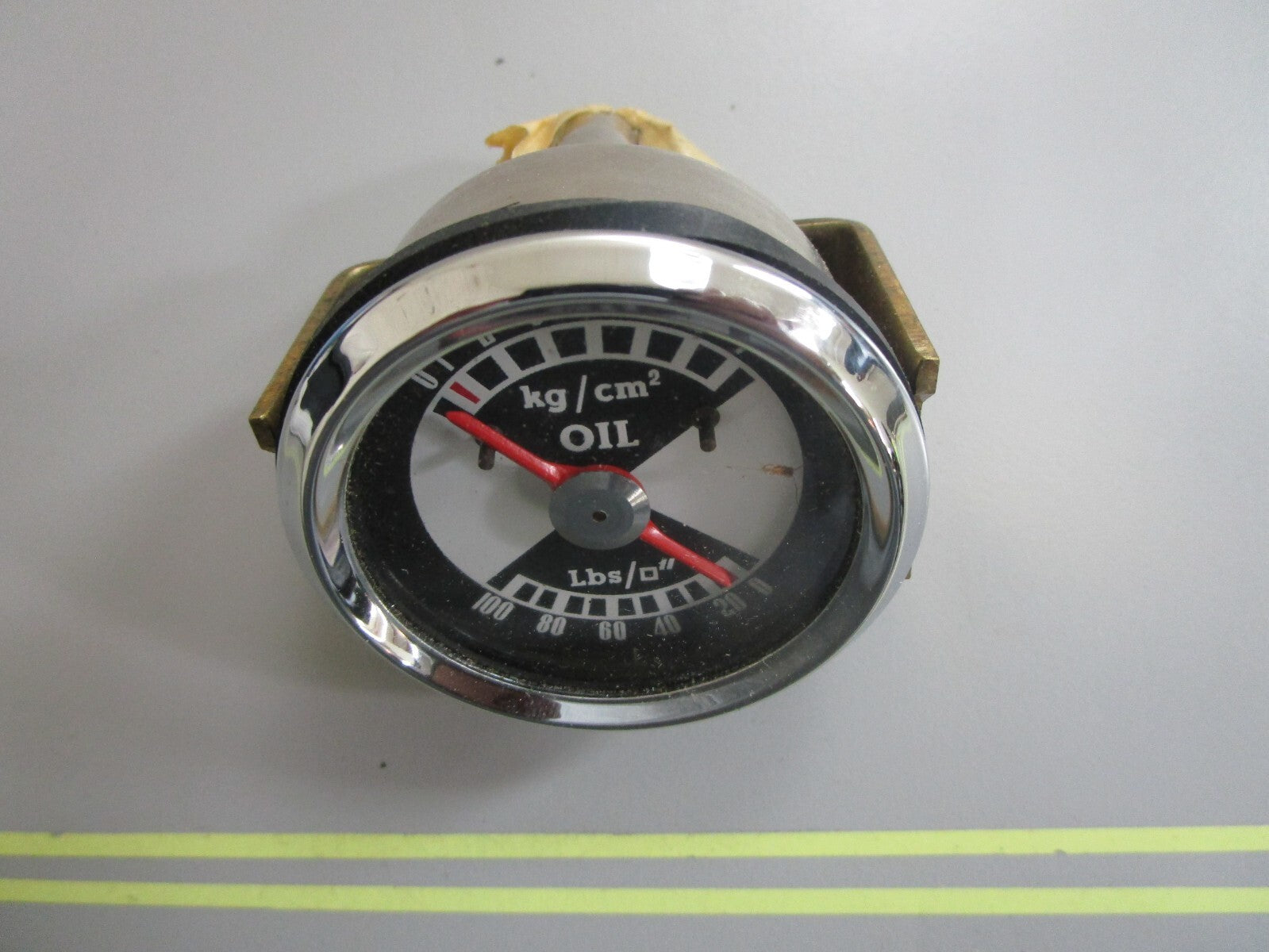 *NEW OEM* 0820 Volvo Penta Engine Oil Pressure Gauge 100 PSI 808171