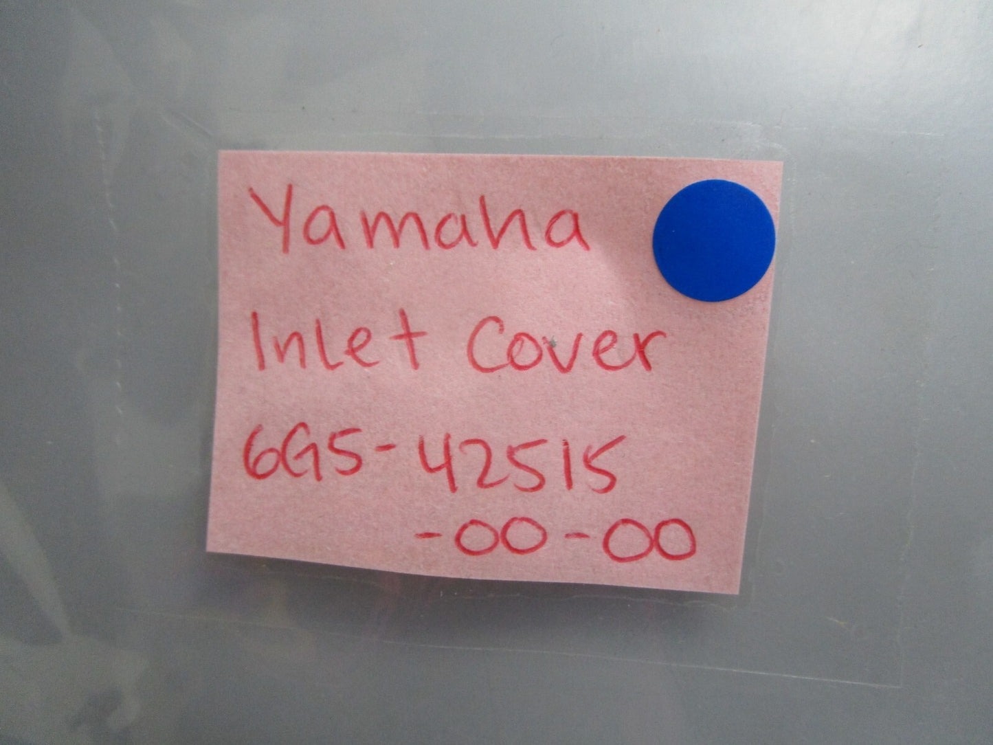 *NEW OEM* 0820 Yamaha Inlet Cover 6G5-42515-00-00
