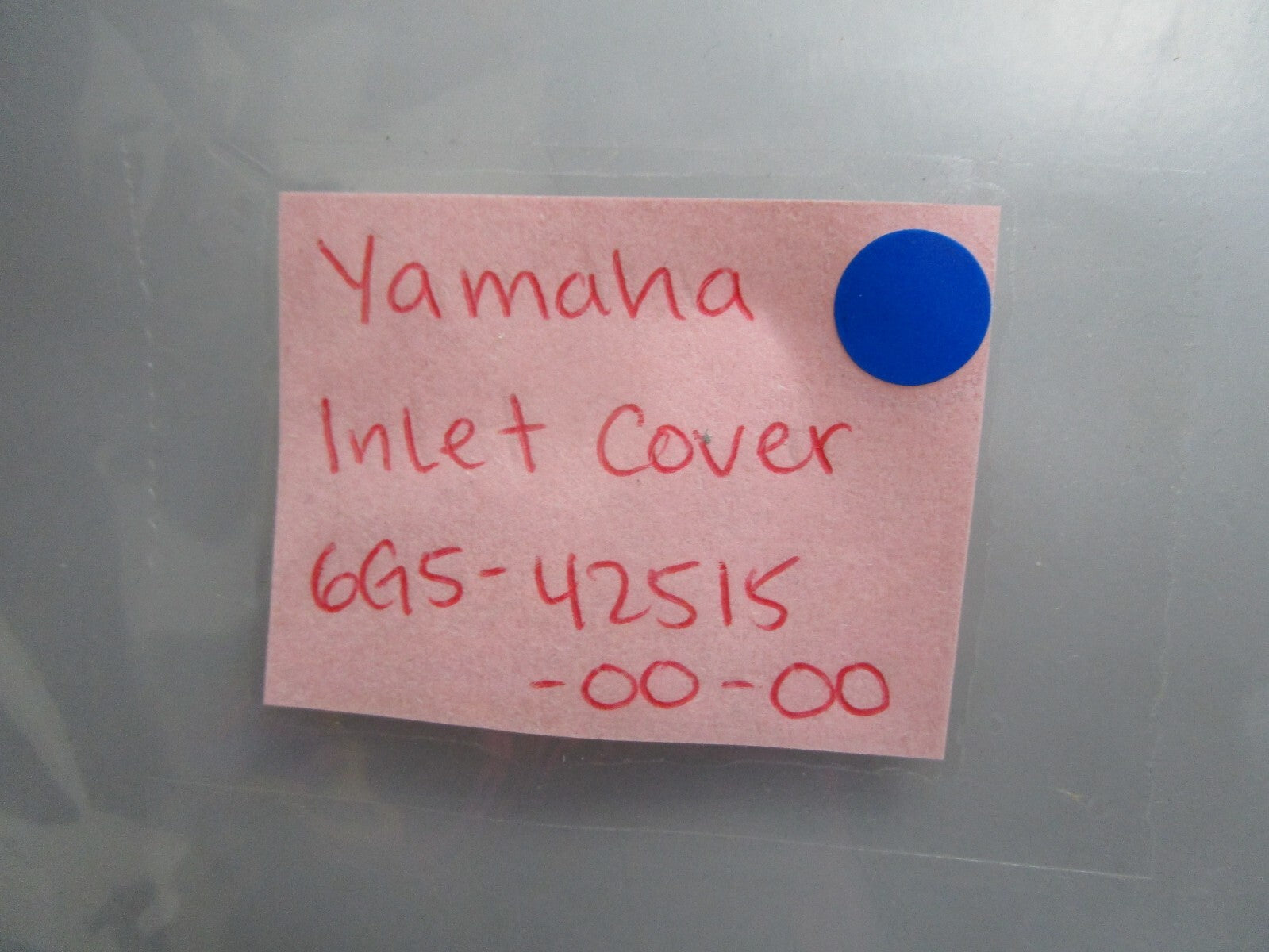 *NEW OEM* 0820 Yamaha Inlet Cover 6G5-42515-00-00