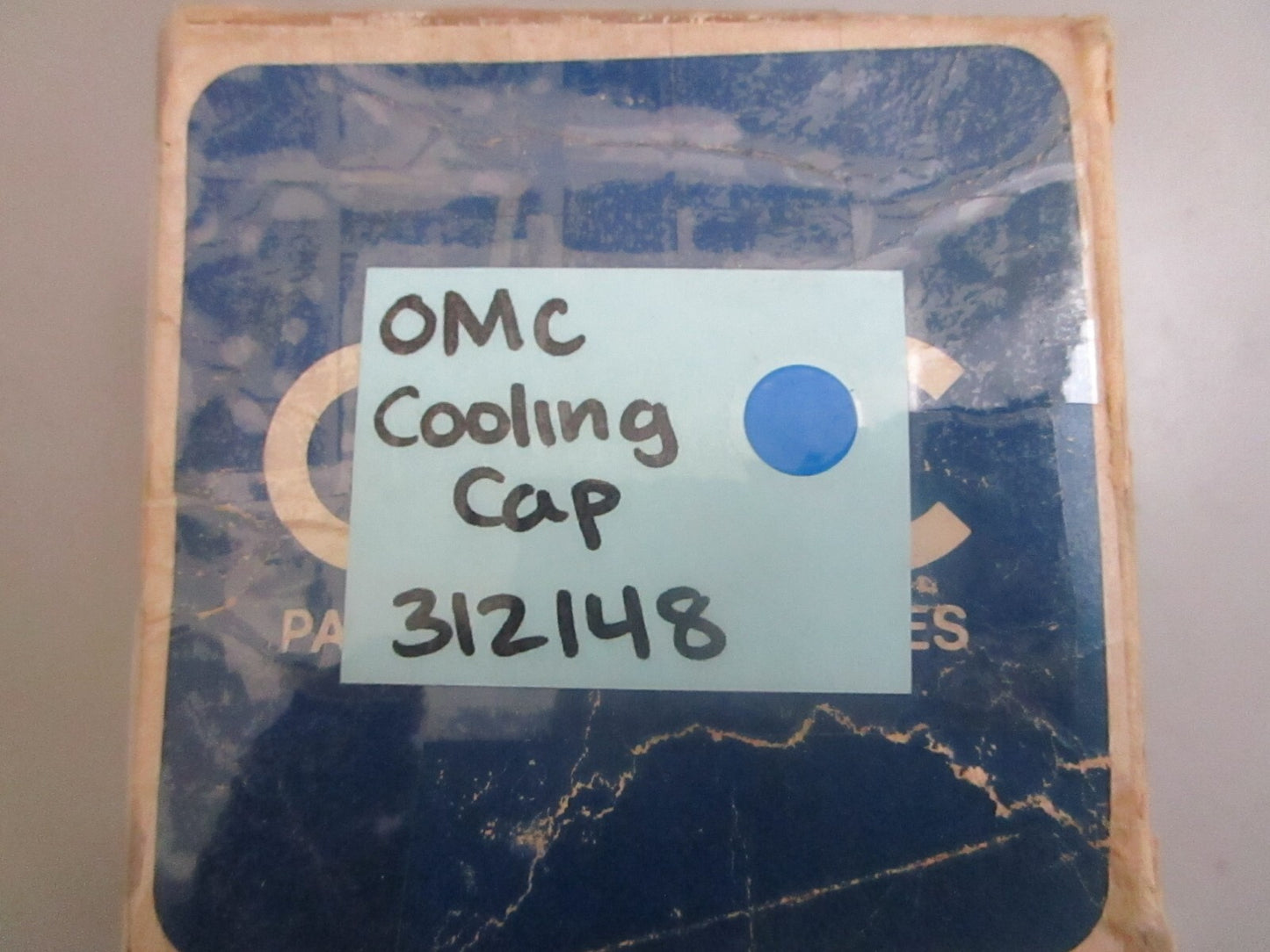 *NEW OEM* 0820 OMC Johnson Evinrude Cooling Cap 312148 0312148