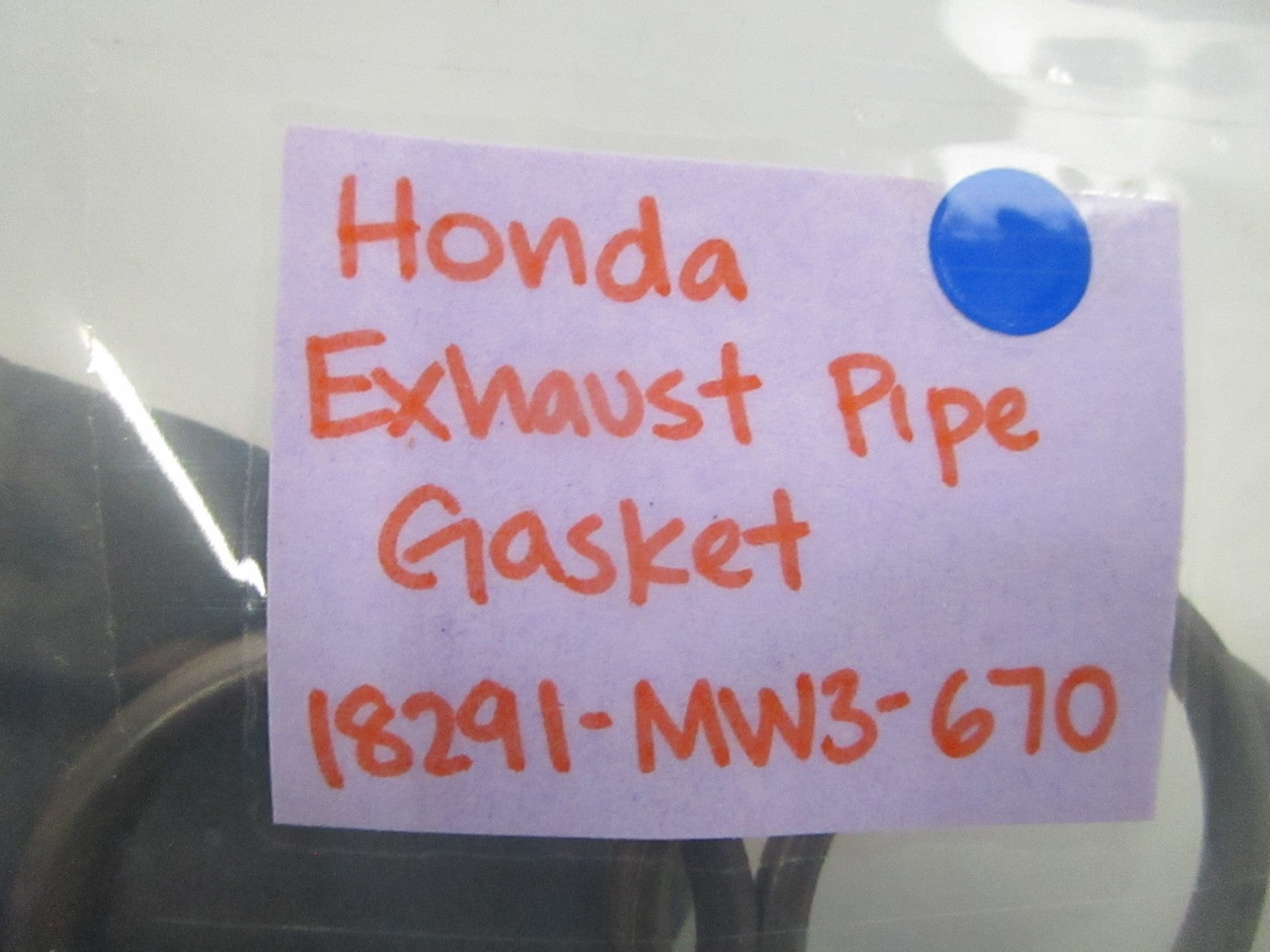 *NEW OEM* (LOT OF 3) 0810 Honda Exhaust Pipe Gasket 18291-MW3-670
