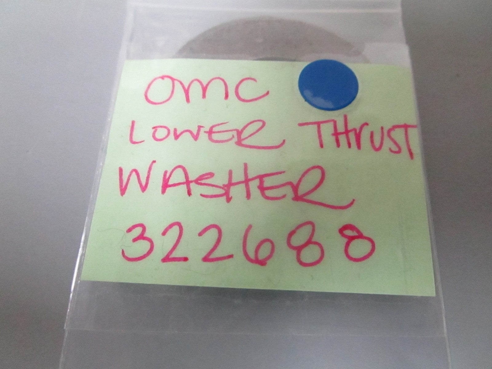 *NEW OEM* 0720 OMC Johnson Evinrude Thrust Washer 322688 0322688