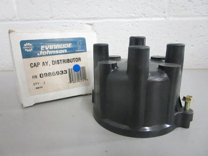 NEW OEM 986933 0986933 OMC Johnson Evinrude Distributor Cap Assy 0820