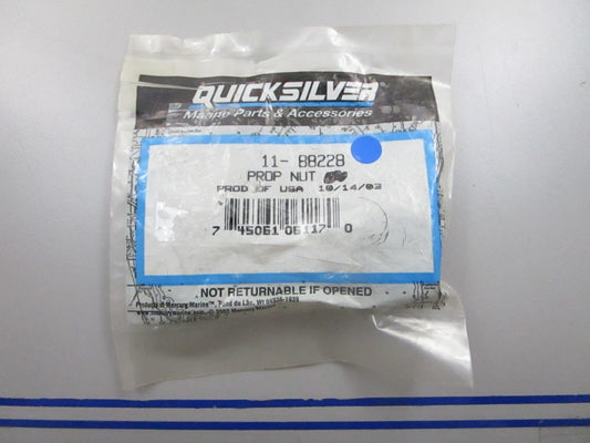 *NEW OEM* 0810 Mercury Quicksilver Prop Nut 11-88228