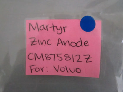 NEW CM875812Z Martyr Anode For: Volvo 0820