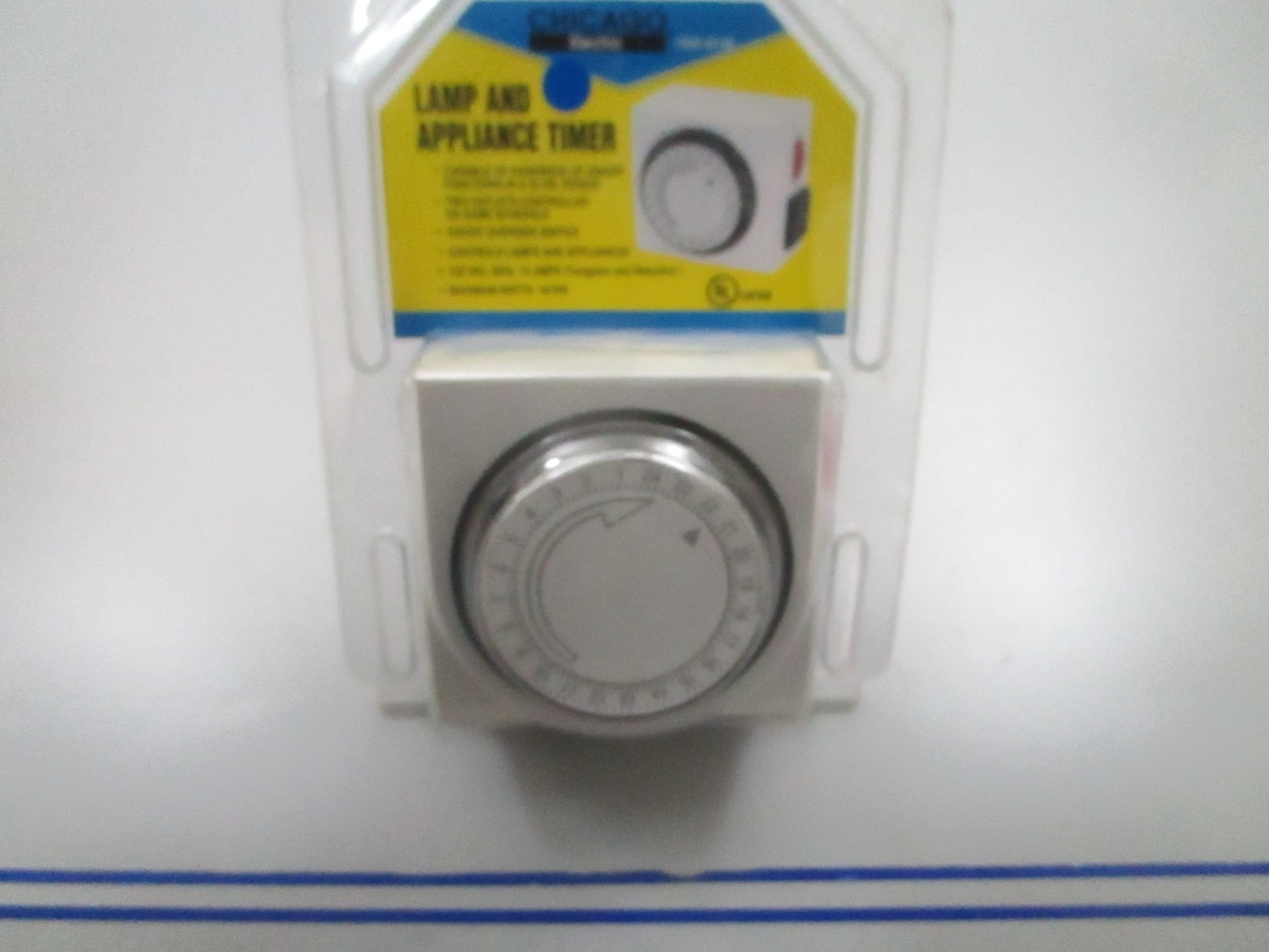 *NEW* 0810 Chicago Electric Lamp & Appliance Timer 40148