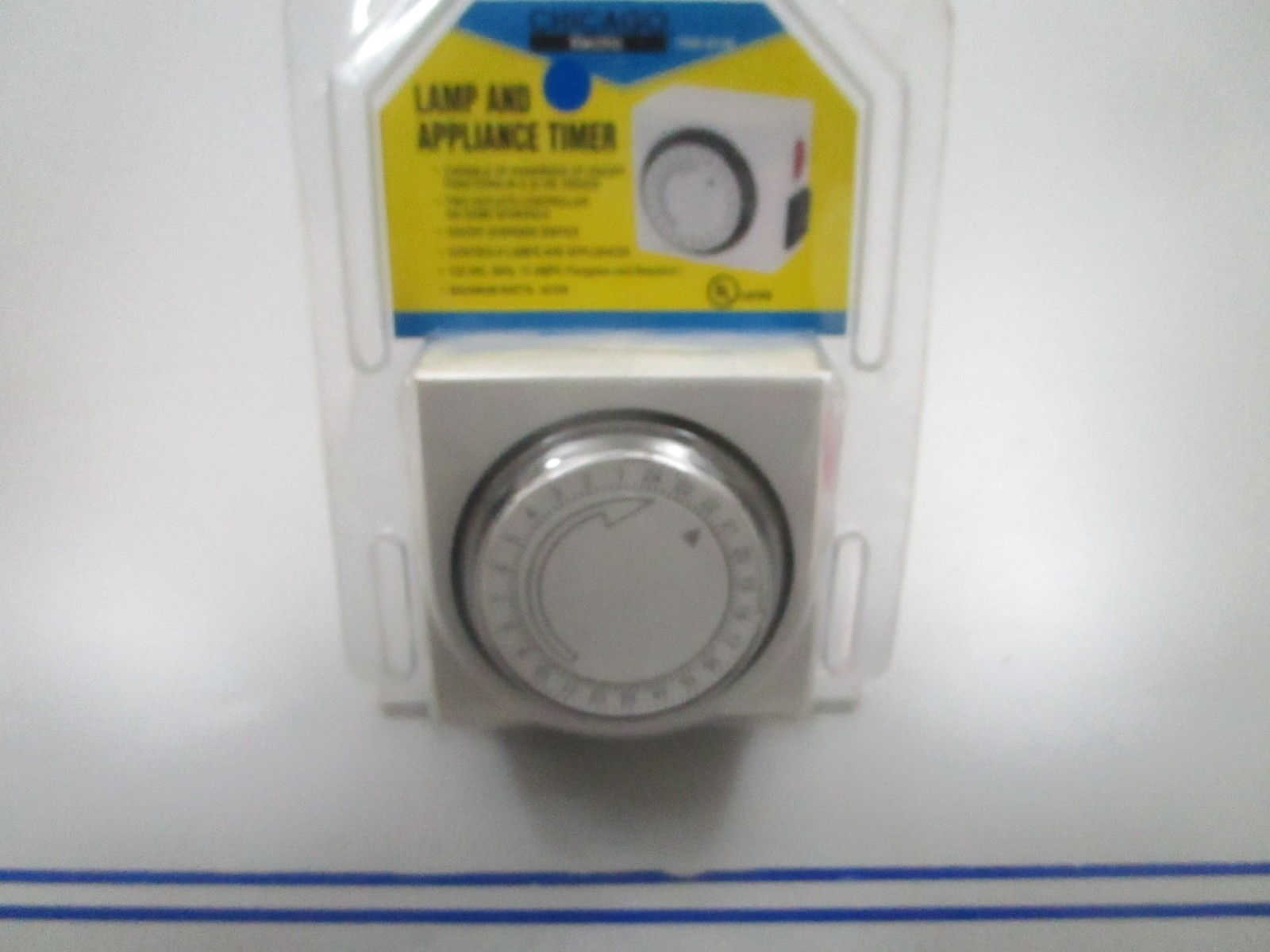 *NEW* 0810 Chicago Electric Lamp & Appliance Timer 40148