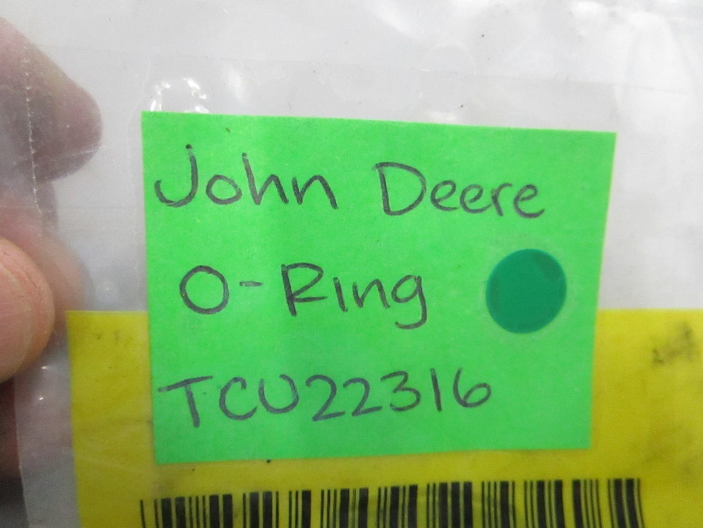NEW OEM TCU22316 John Deere O-Ring 0810
