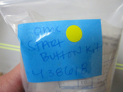 *NEW OEM* 0810 OMC Johnson Evinrude Start Button Kit 438618 0438618