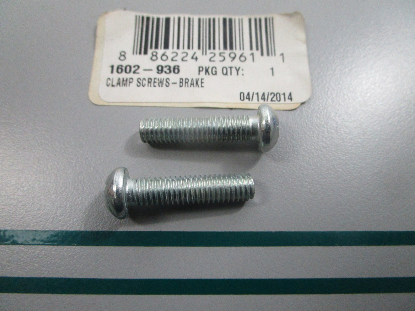NEW OEM (LOT OF 2) 1602-936 Arctic Cat Brake Clamp Screw 0810
