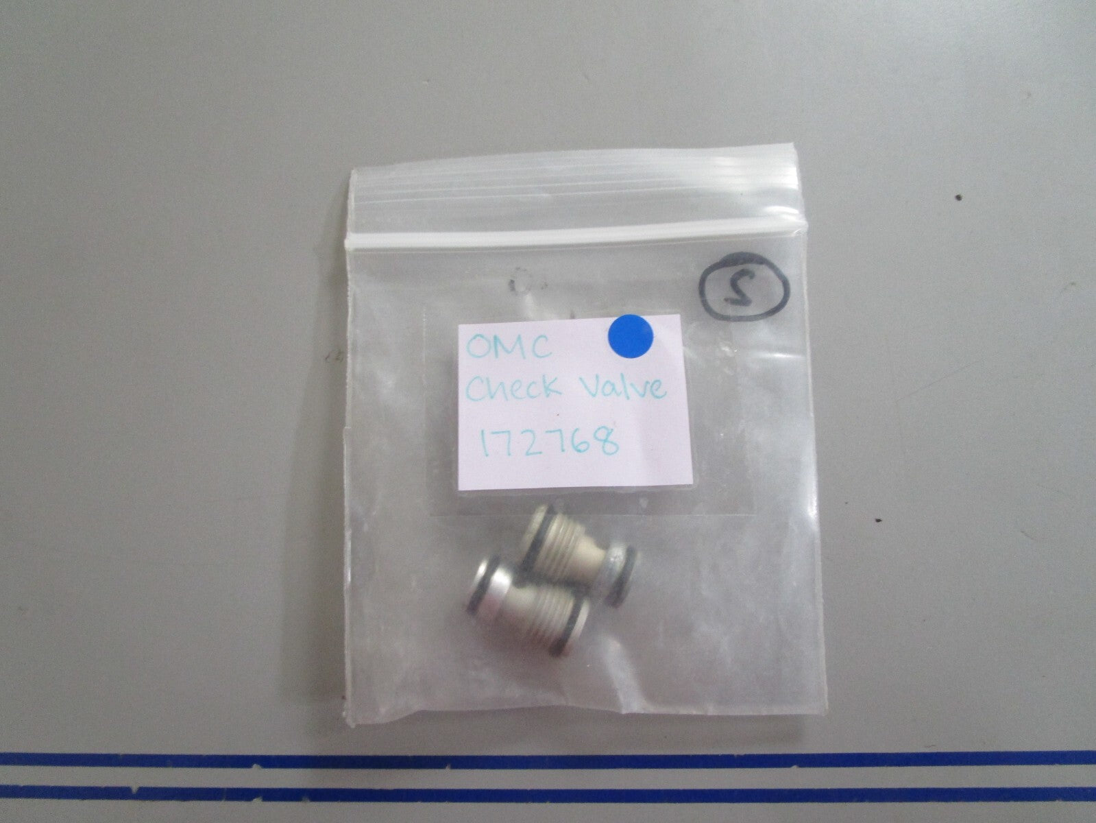 *NEW OEM* 0810 OMC Johnson Evinrude Check Valve 172768 0172768
