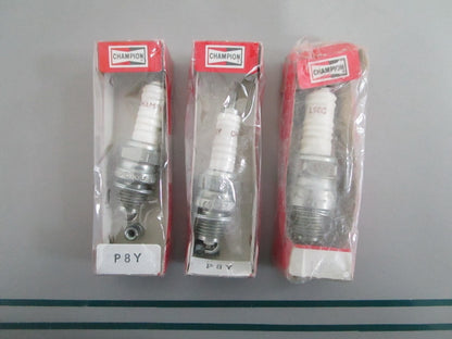 NEW OEM (LOT OF 3) P8Y Champion Spark Plug 0820