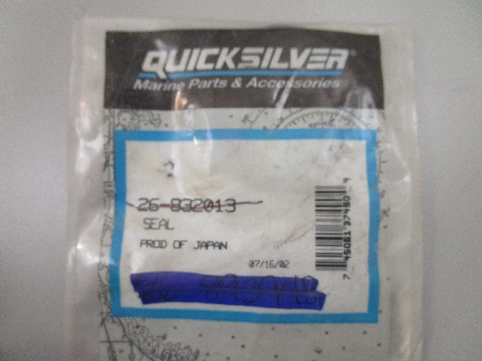 *NEW OEM* 0810 Mercury Quicksilver Seal 26-832013