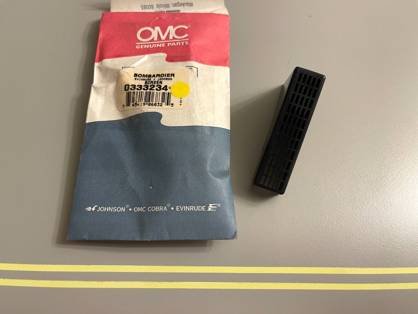 *NEW OEM* 0750 OMC Johnson Evinrude SCREEN 333234 0333234