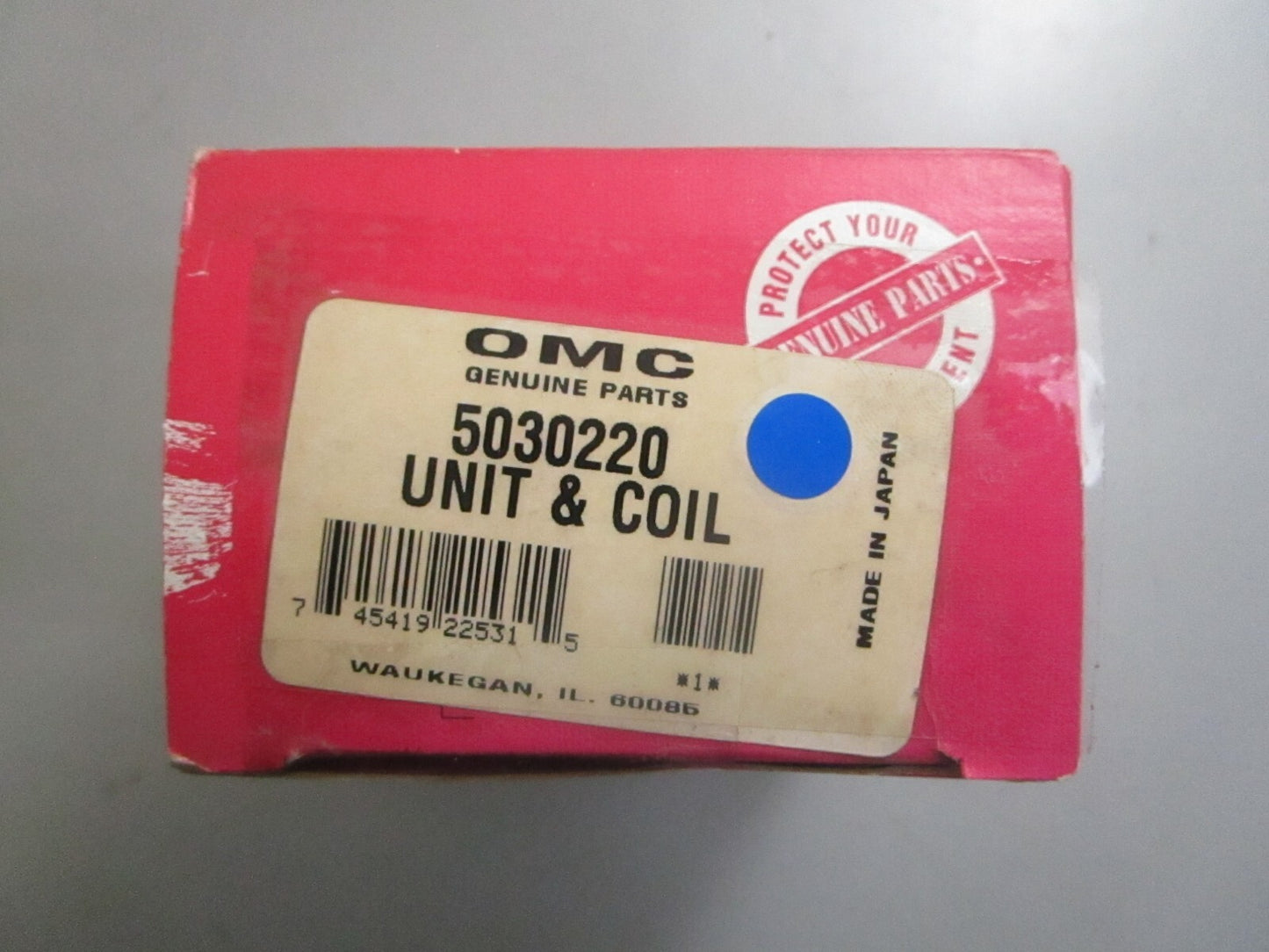 *NEW OEM* 0810 OMC Johnson Evinrude Unit & Coil 5030220