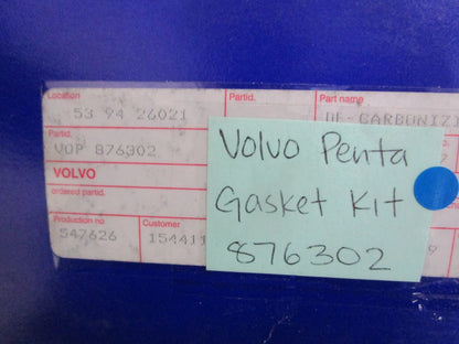 *NEW OEM* 0820 Volvo Penta Gasket Kit 876302