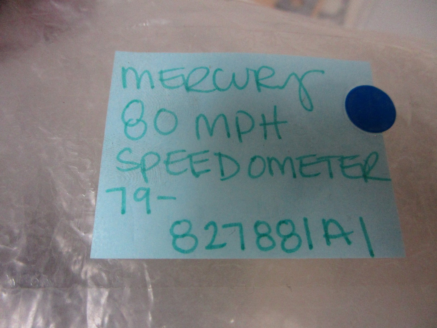 *NEW OEM* 0720 Mercury Quicksilver 80 MPH Speedometer 79-827881A1