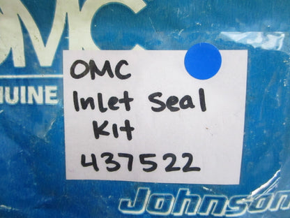 *NEW OEM* 0820 OMC Johnson Evinrude Inlet Seal Kit 437522 0437522