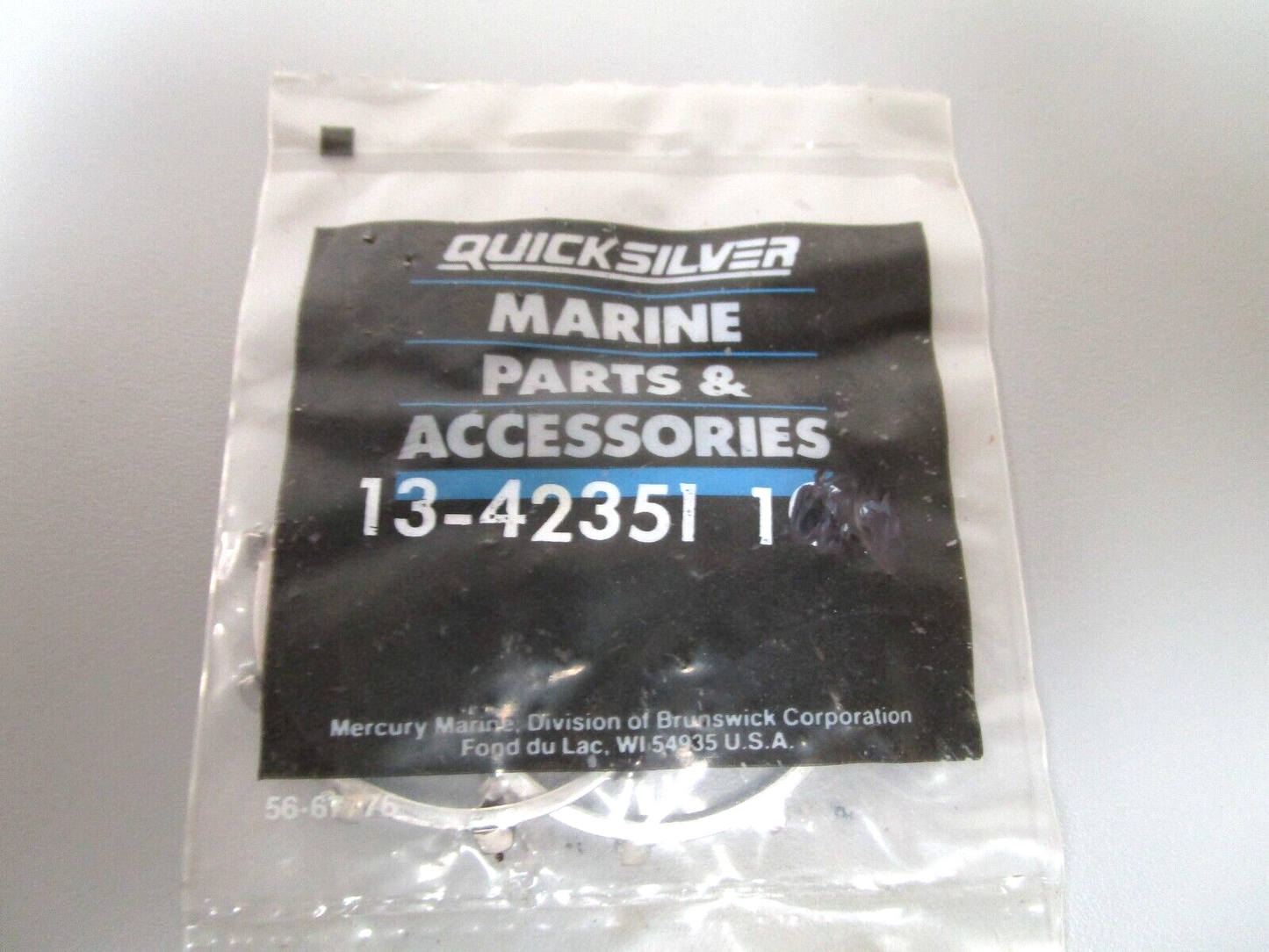 *NEW OEM* (LOT OF 2) 0750 Mercury Quicksilver WASHER 13-42351 1