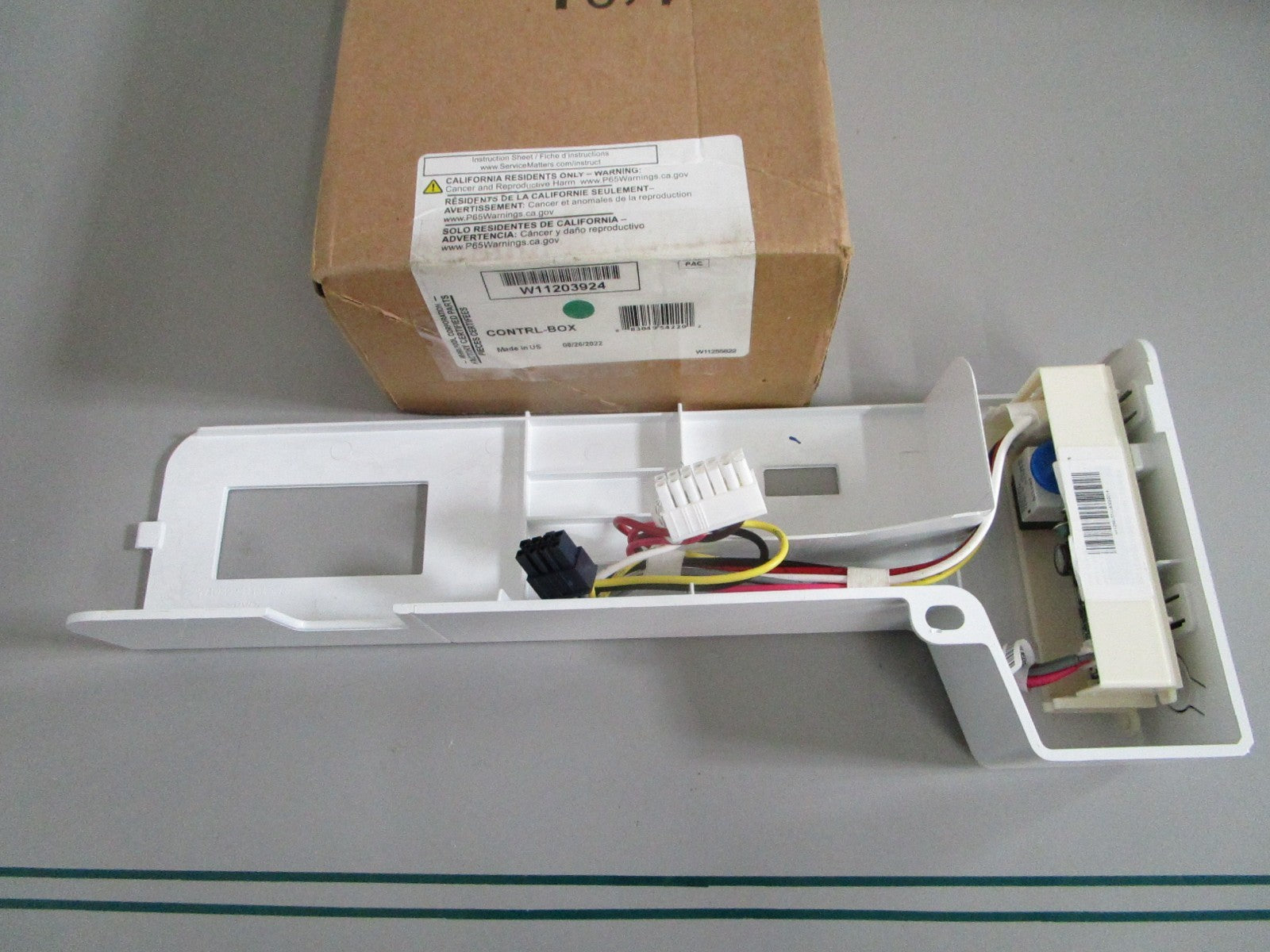 NEW OEM W11203924 Whirlpool Control Box 0820
