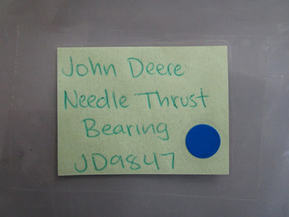 *NEW OEM* 0820 John Deere Needle Thrust Bearing JD9847