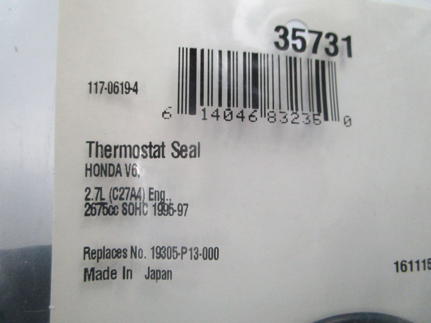 *NEW* 0810 Fel-Pro Thermostat Seal 35731