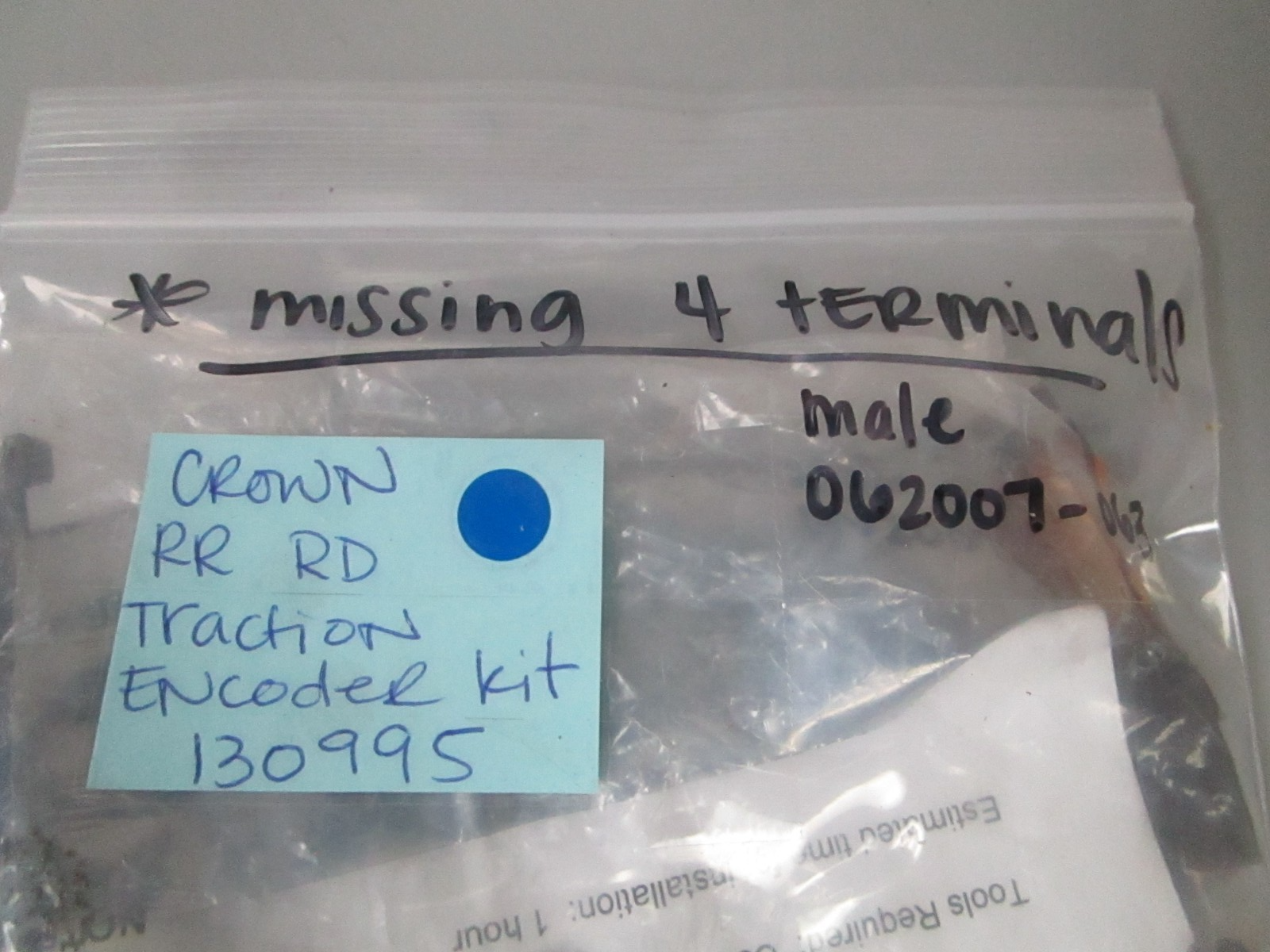 *NEW OEM* 0720 Crown RR RD Traction Encoder Kit 130995