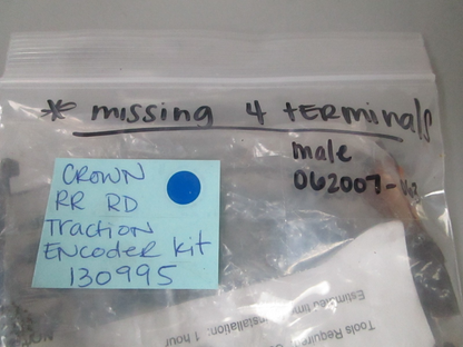 *NEW OEM* 0720 Crown RR RD Traction Encoder Kit 130995