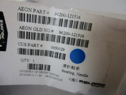 *NEW OEM* 0720 Polaris Needle Bearing 0450029