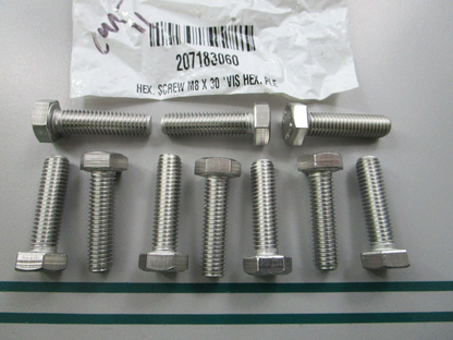 NEW OEM (LOT OF 10) 207183060 Can-Am Screw 0810