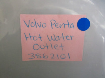 *NEW OEM* 0820 Volvo Penta Hot Water Outlet 3862101