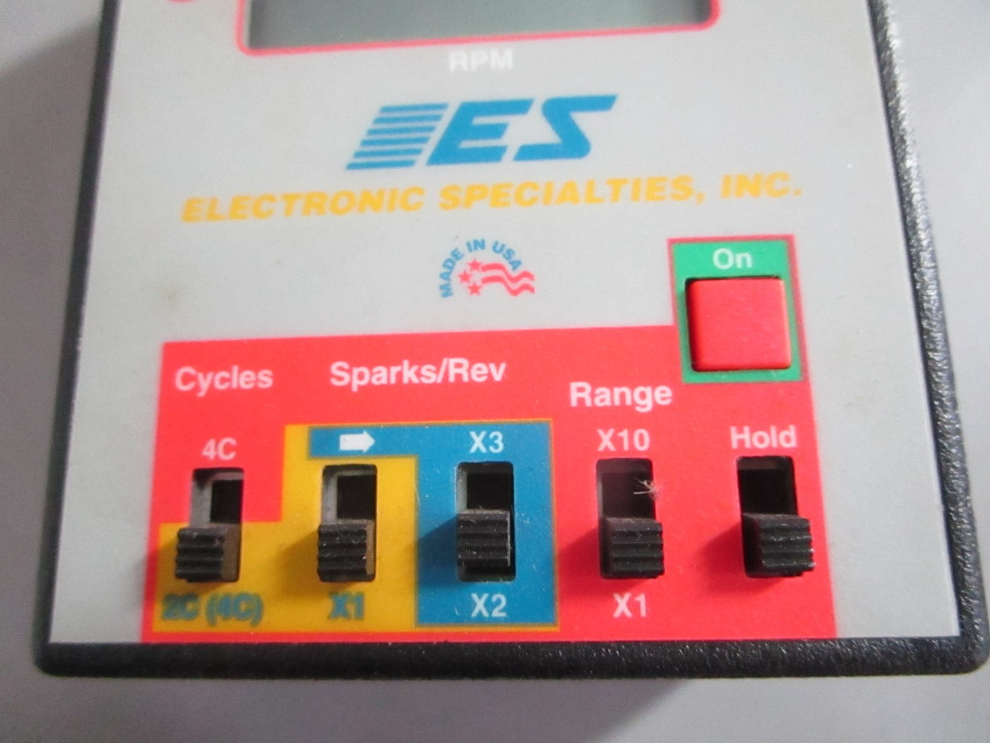 NEW OEM Model 321 Electronic Specialties Inc. Digital Tachometer 0820