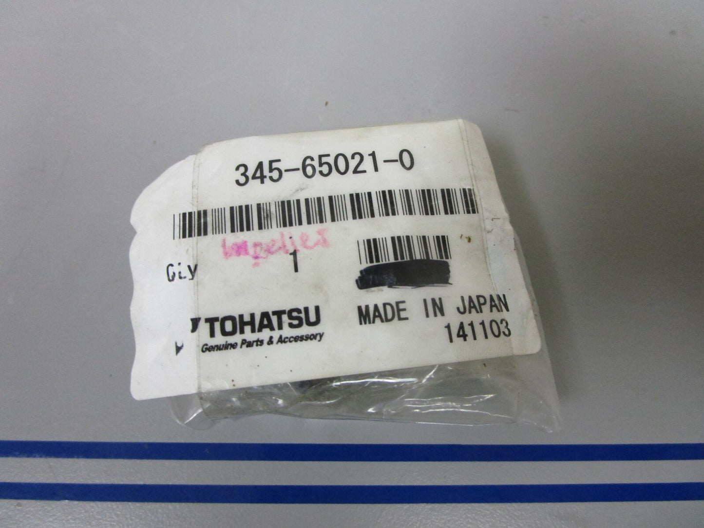 *NEW OEM* 0720 Tohatsu Nissan Impeller 345-65021-0 345650210