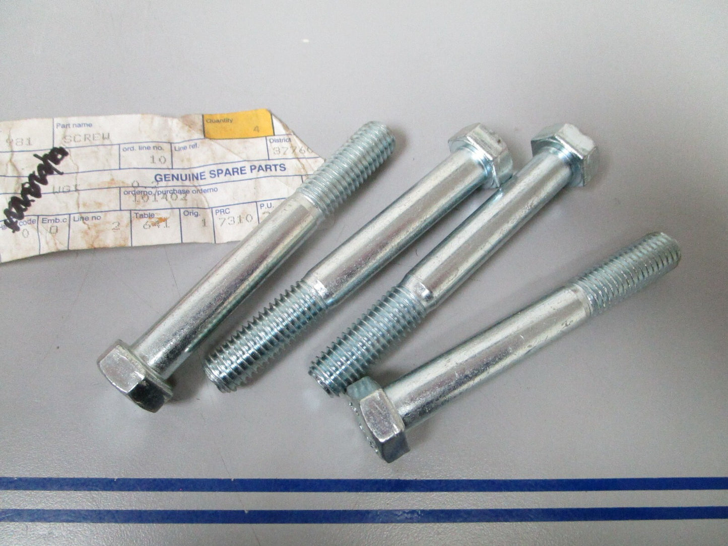 *NEW OEM* (LOT OF 4) 0810 Volvo Penta Screw 970981