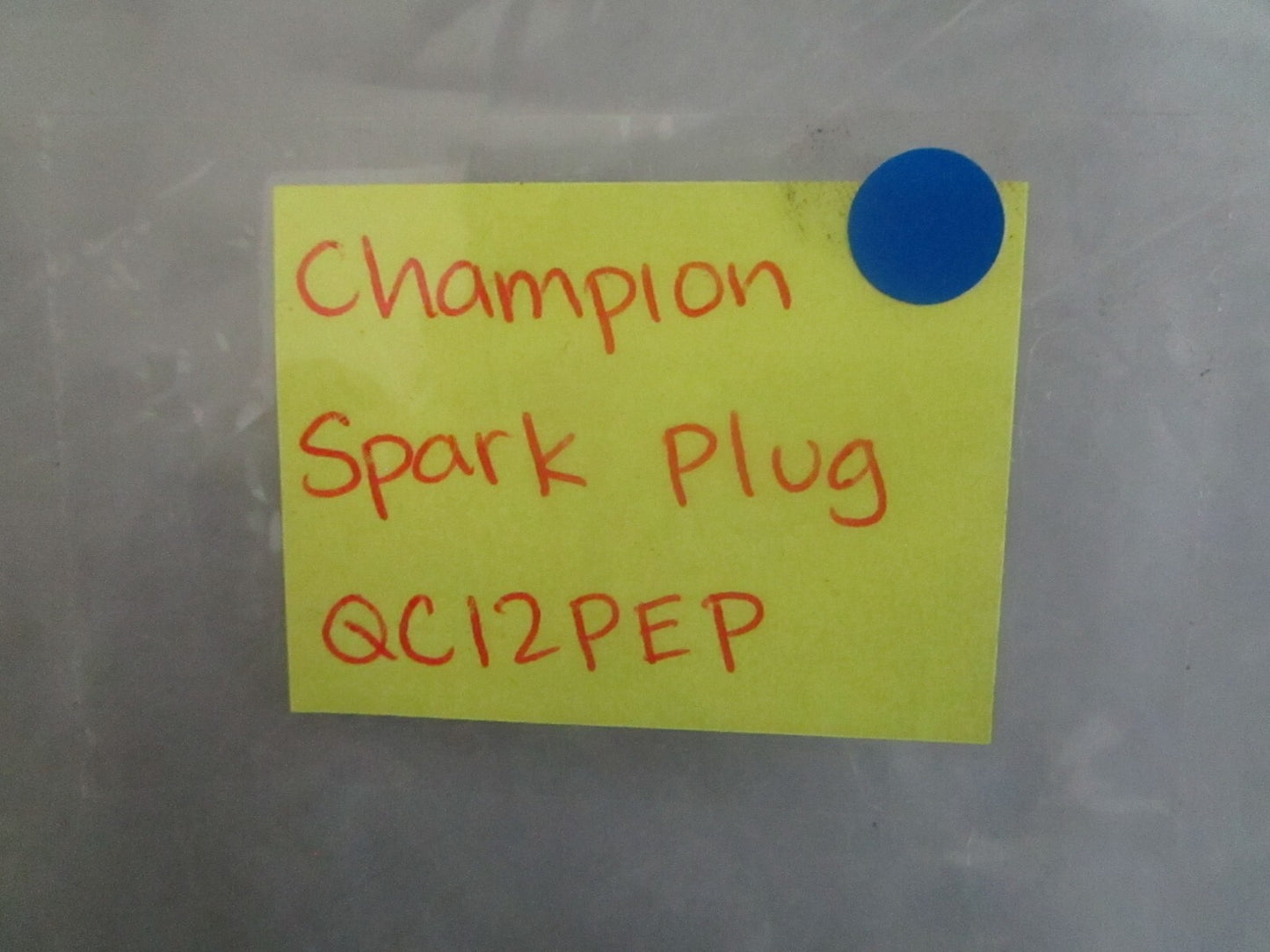 *NEW* (LOT OF 6) 0820 Champion Spark Plug QC12PEP