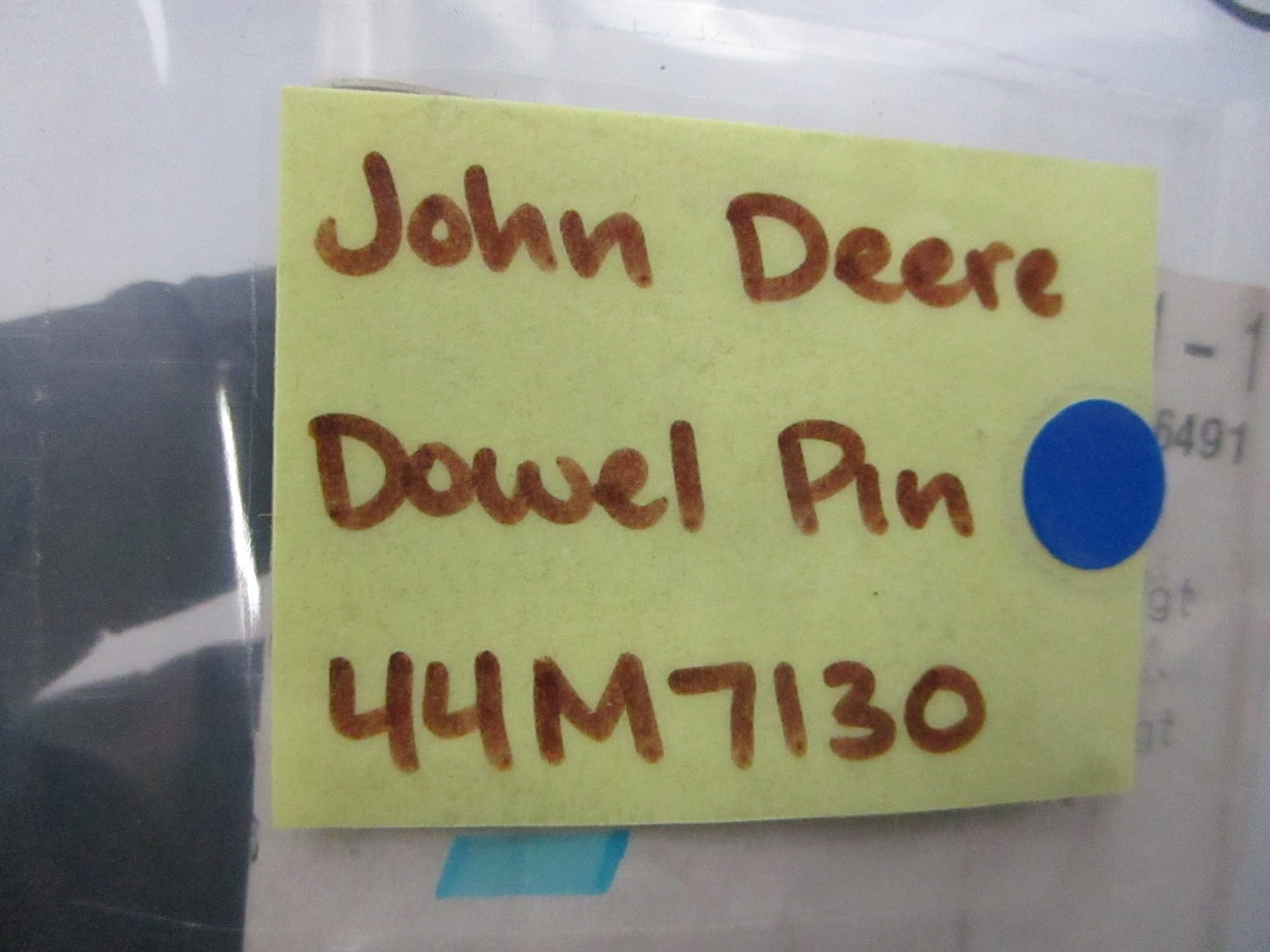 *NEW OEM* 0810 John Deere Dowel Pin 44M7130