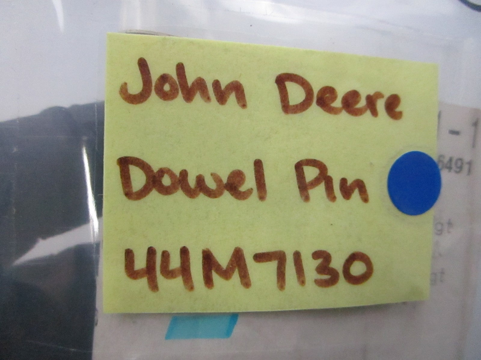 *NEW OEM* 0810 John Deere Dowel Pin 44M7130